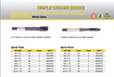 030447TC M5 X 0.8 SP-FL TI / NICKEL