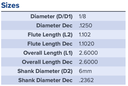 07303 1/8 5XD INT COOLANT DRILL NF