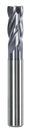 F2004MNH1/4ZSDA .2500 DIA .5630 LOC X .7500 NECK 4FL HAIMER QTV