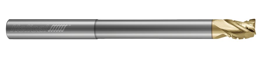 84869 .3125 DIA .4375 LOC X 2.125 NECK 4" OAL .030CR 3FL ZPLUS CHIPBREAKER HELICAL SOLUTIONS