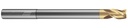 86717 .5000 DIA .6250 LOC X 3.375" NECK .030CR 3FL ZPLUS CMV