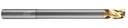 46356 .5000 DIA .6250 LOC X 2.2500 NEK .125CR 3FL CMV
