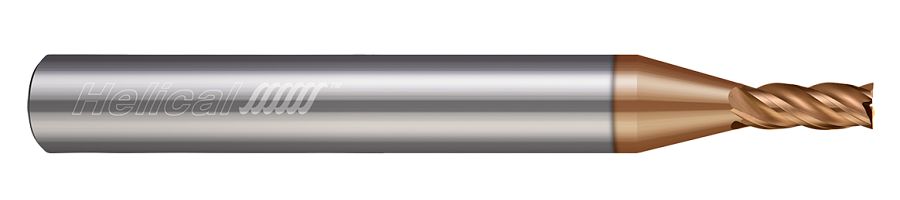84052 .1250 DIA .5000 LOC .2500 SHANK 4FL COATED QTV
