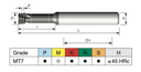 MTS06024C605ISOLMT7 .093 DIA .260 REACH 4.1 OAL CARMEX