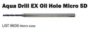0737261 .0630 5XD MICRO COOLANT DRILL NACHI SLC