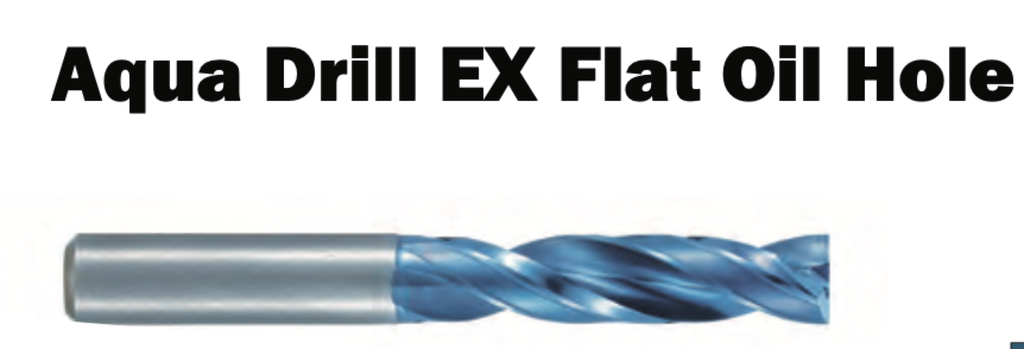 0718852 .1496 DIA 3XD FLAT BOTTOM DRILL OIL HOLE NACHI PMV