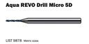 0787060 1.05MM DIA 5XD DRILL NACHI PMV