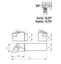 1821000IN 1" SHANK DNMG43* RH PALBIT