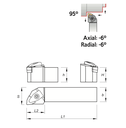 2123262IN 1" SHANK WNMG43* RH PALBIT