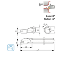 2123609IN .500 DIA BORE BAR STEEL PALBIT