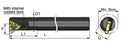 SIR0500M16B STEEL 16IR* COOLANT HOLE CARMEX