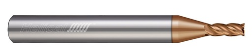 84052 .1250 DIA .5000 LOC .2500 SHANK 4FL COATED QTV