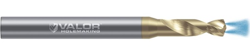 V895219-V .1718 DIA 3XD COOLANT DRILL FOR ALUM. QTV